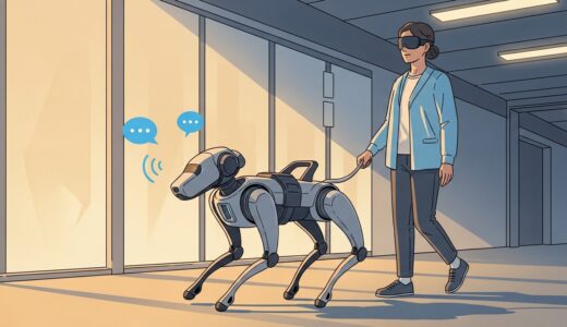 ロボット盲導犬がしゃべる時代へ。LLMで「状況を言葉にする」AIナビゲーションの最前線