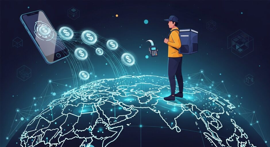 DoorDash×Tempo、40か国でステーブルコイン決済 配達員の給与が秒単位で国境を越える時代へ