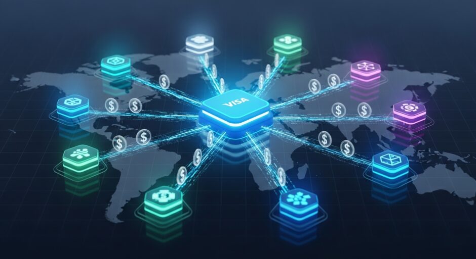 Visa、ステーブルコイン決済をPolygon・Base等9チェーンに拡大 ── 年換算70億ドル規模に到達