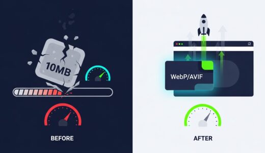 LCP・Core Web Vitalsの画像最適化—WebP・AVIF・CDNで変わるサイトの実力