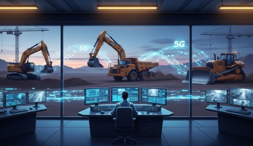 NTT×大成建設、IOWN APNで異なるメーカーの重機3台を1人で遠隔制御