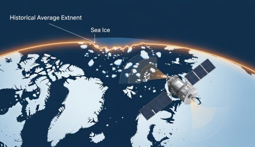JAXA・AMSR3が捉えた北極海氷、2年連続で衛星観測史上最小を更新