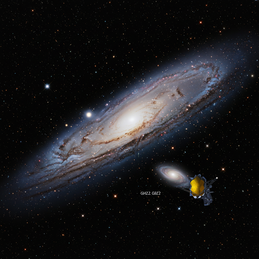 ALMA・JWST観測成功：134億光年先の銀河GHZ2で酸素を検出、宇宙初期の化学進化に新知見