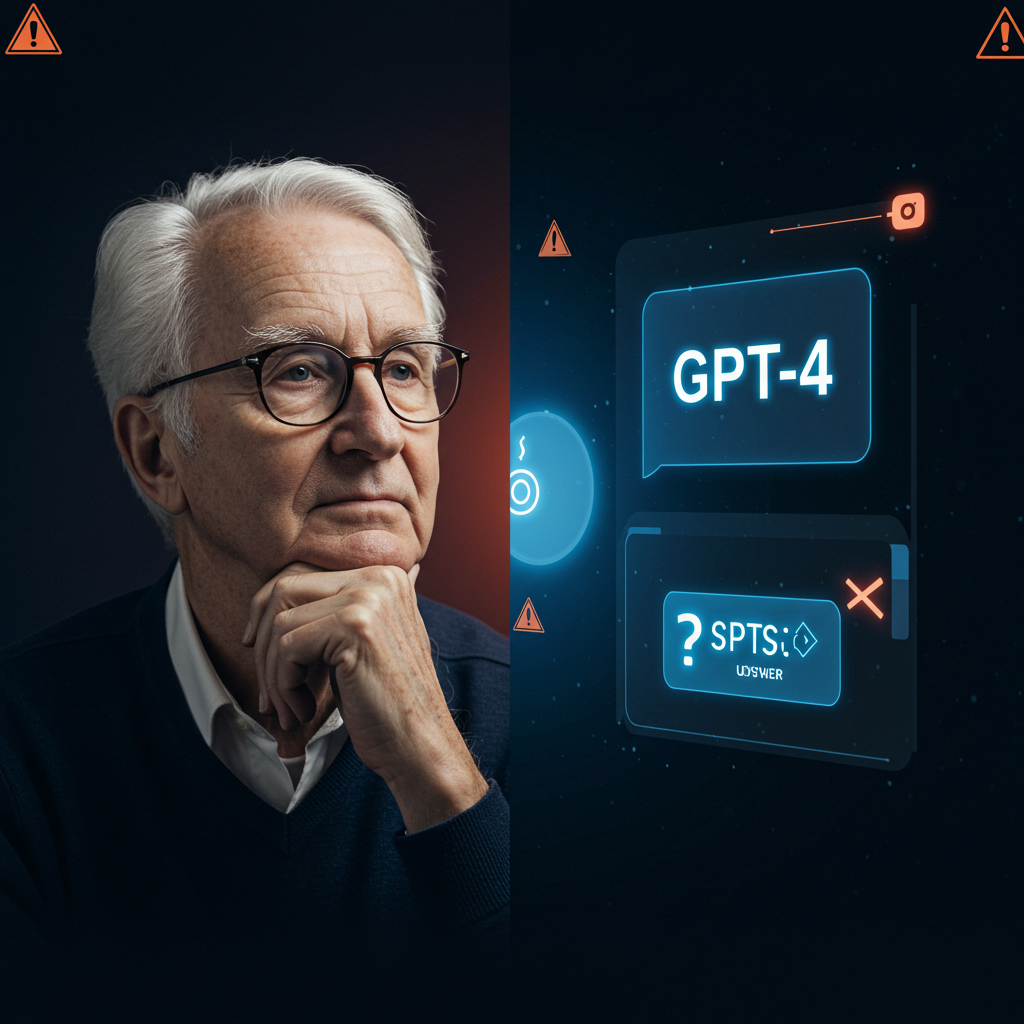 GPT-4に過信の危険性—AIの父ヒントン氏が告白「必要以上に信頼している」」