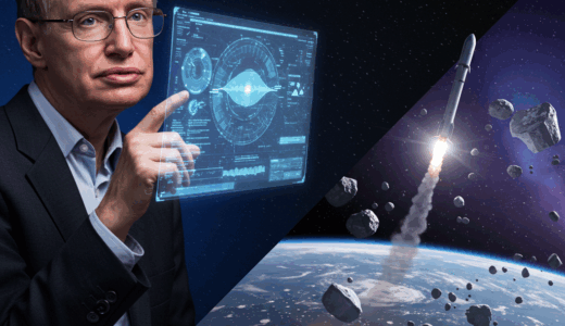 スティーブン・ホーキング博士の2025年予測が的中—30年前に語られた宇宙ビジネスとAIの未来