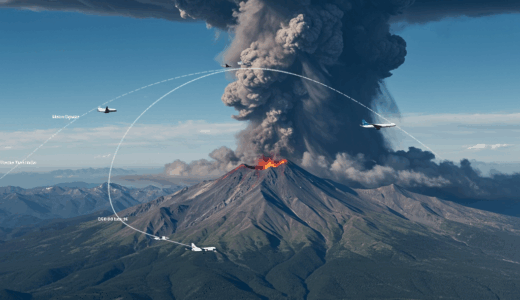 マウント・スパー火山の活動活発化 — 最大50,000フィートの灰雲が航空網に与える潜在的影響と最新監視技術