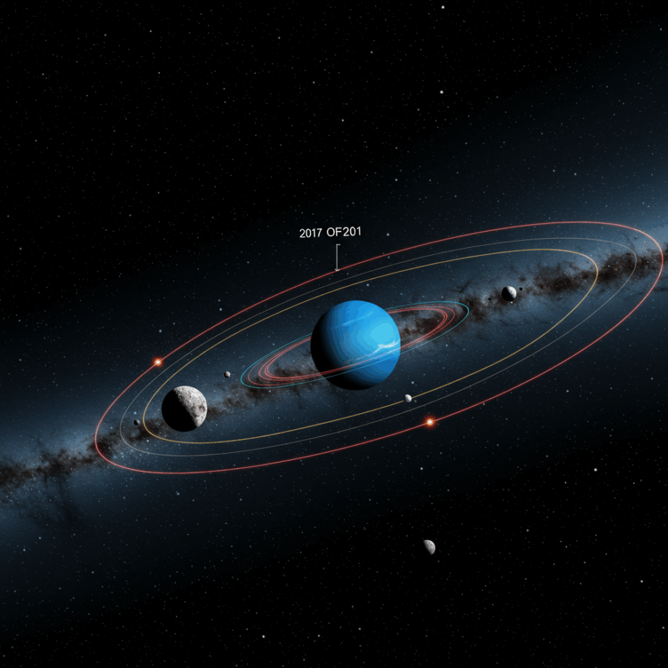 2017 OF201：太陽系に新たな準惑星候補を発見、第9惑星仮説に疑問符
