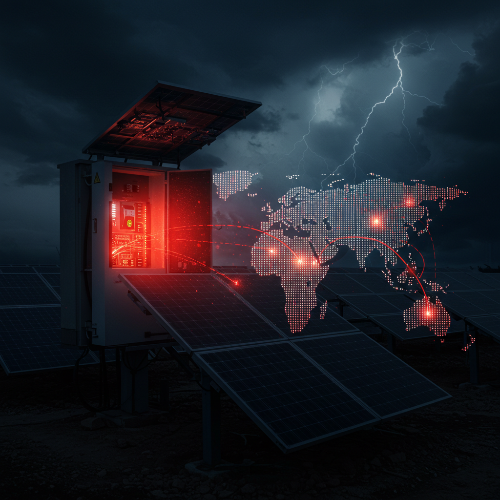 中国製太陽光インバーターに隠された通信デバイス発見、米国電力網への脅威が浮上