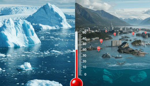 パリ協定1.5°C目標達成でも海面上昇は2倍速で進行｜グリーンランド・南極氷床の臨界点が1.5°Cに下方修正