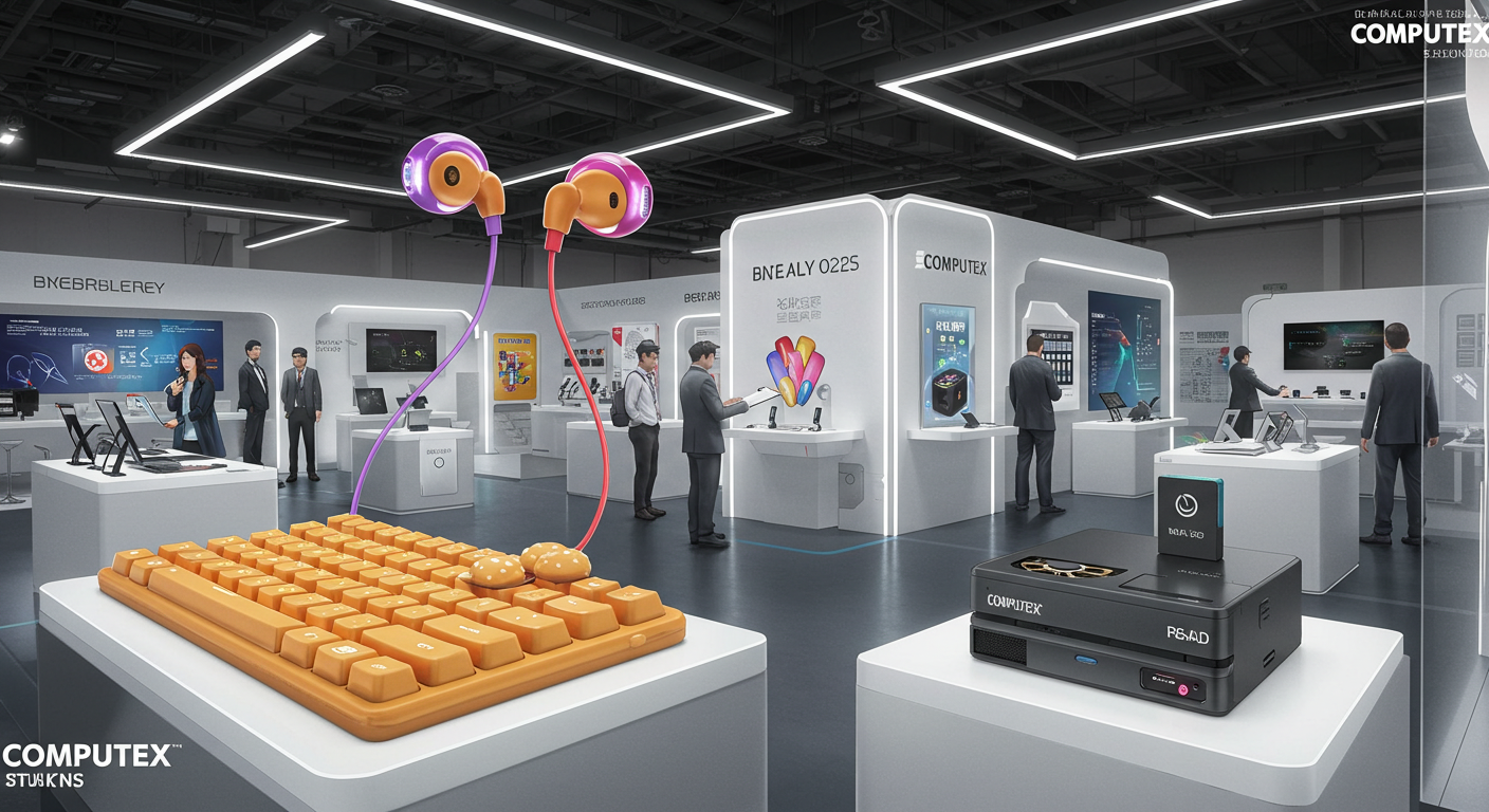 COMPUTEX 2025：Akko「Bun Wonderland」キーボード、Biosong B7カスタマイズイヤホン、ASUS XG Station 3が示すテック業界の新潮流