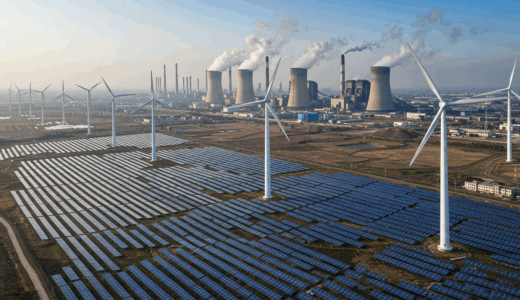 中国が世界初の快挙：炭素排出量1.6％減少を達成、太陽光・風力発電が石炭火力を逆転