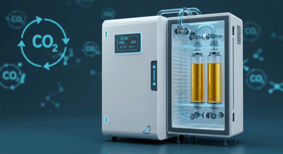 Aircela、空気からガソリン製造する冷蔵庫サイズマシンを発表｜直接空気回収技術で1日1ガロン生産