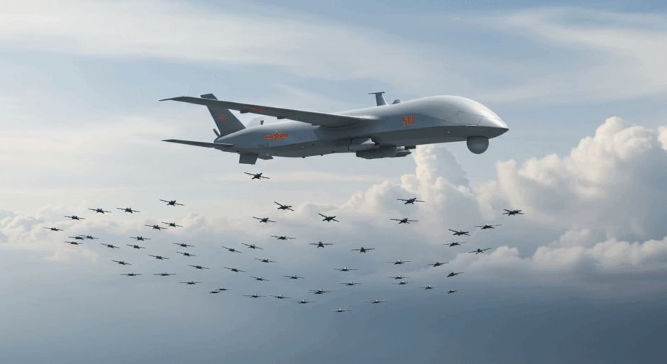九天（Jiu Tian）：中国が世界最大のドローン母艦を公開、100機群制御で軍事バランス変革へ