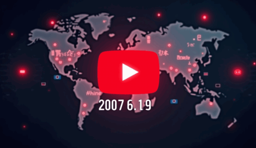6月19日【今日は何の日？】「YouTubeが日本語・フランス語を含めた10か国語に対応」世界を変えた動画共有サイトの広まり