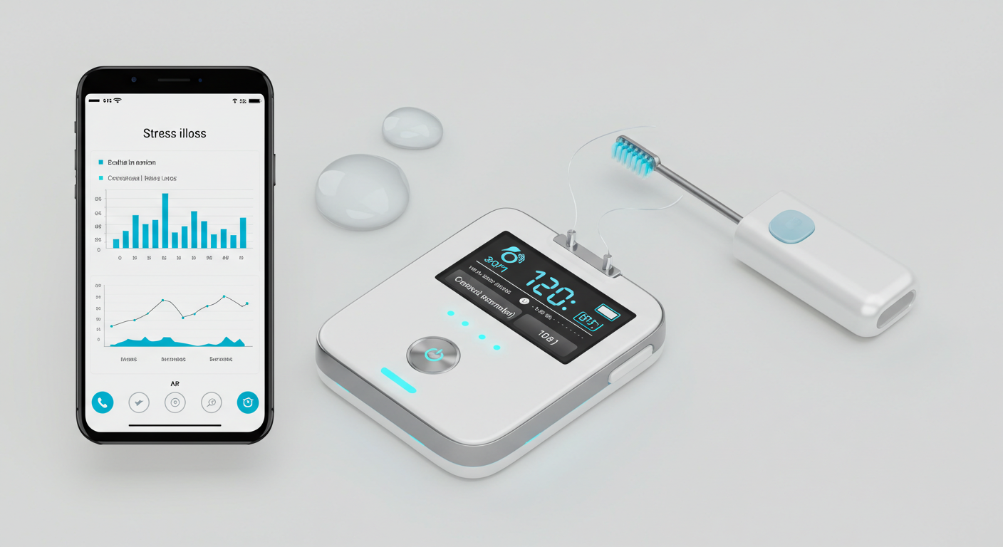 唾液からストレスを検知｜タフツ大学が開発したスマートデンタルフロス