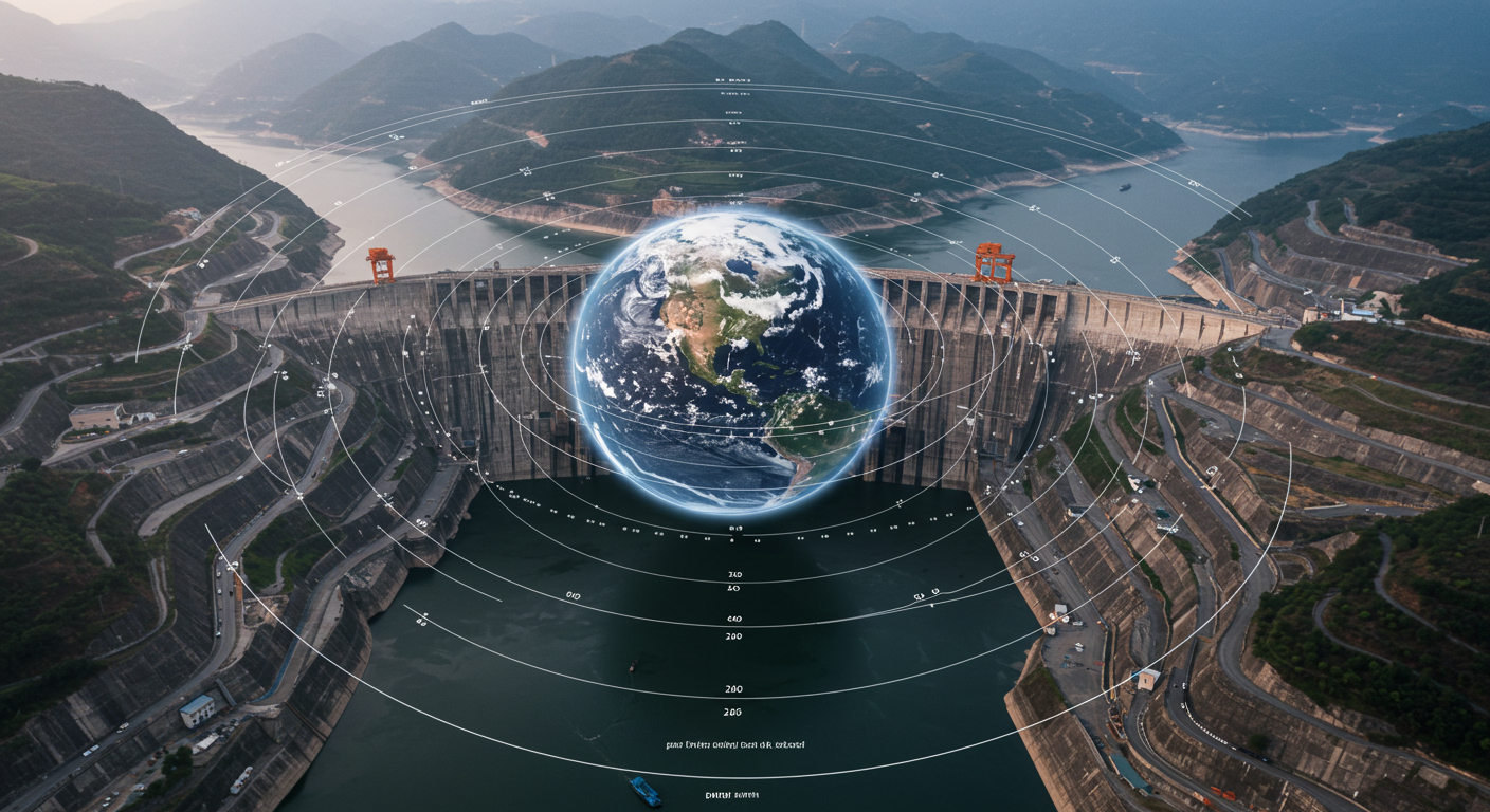 中国の三峡ダムが地球の自転を遅らせる - 400億立方メートルの水が地球に与える影響
