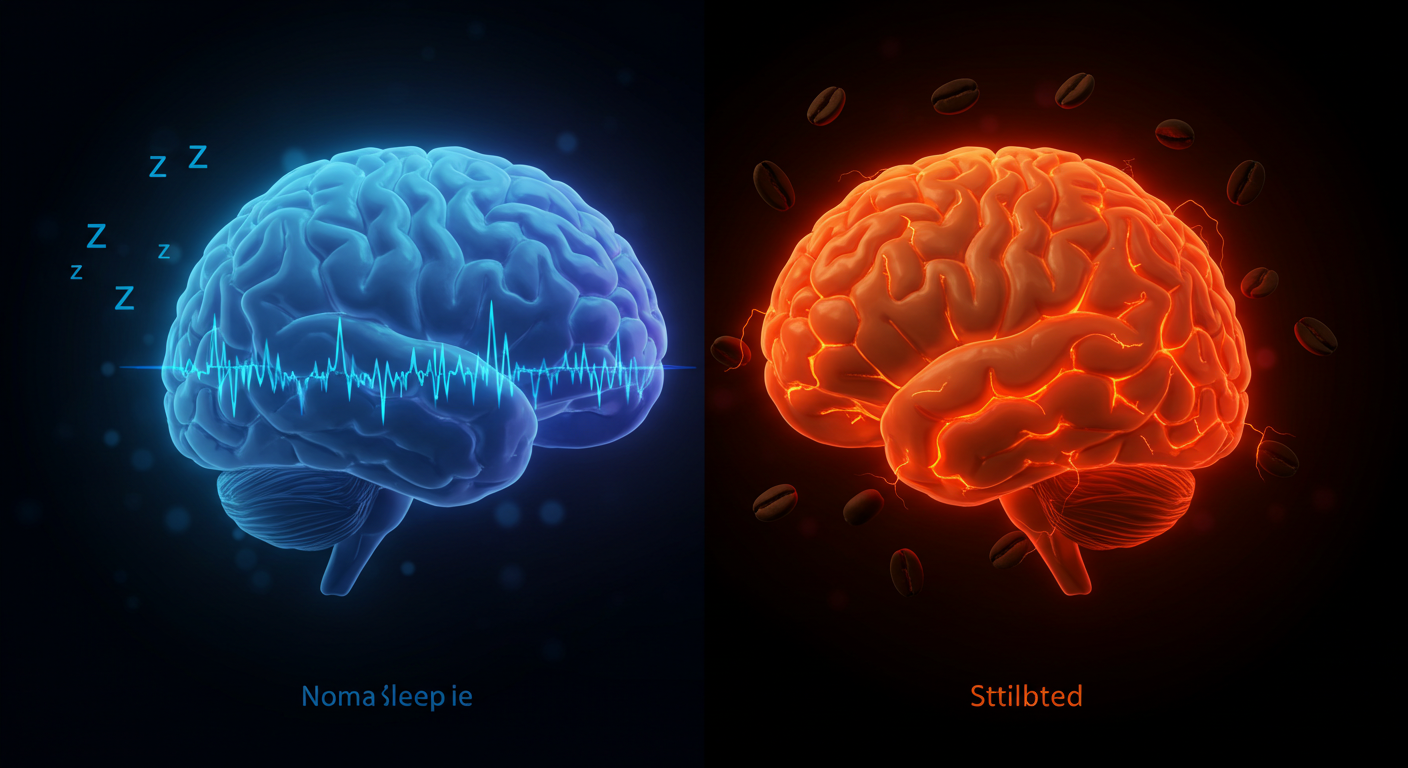 カフェインが睡眠中の脳を「臨界状態」にする｜モントリオール大学の最新研究で明らかに