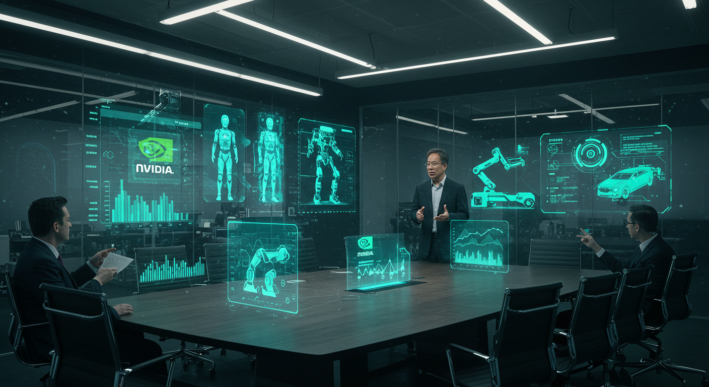 NVIDIA、時価総額3.75兆ドルで世界首位に｜ロボティクスは「AIに次ぐ最大の成長機会」