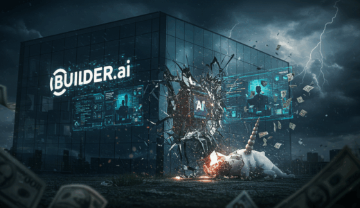 Builder.ai破綻の真相：700人のインドエンジニアが「AI」を偽装、Microsoft出資の4億4500万ドル調達企業が破産