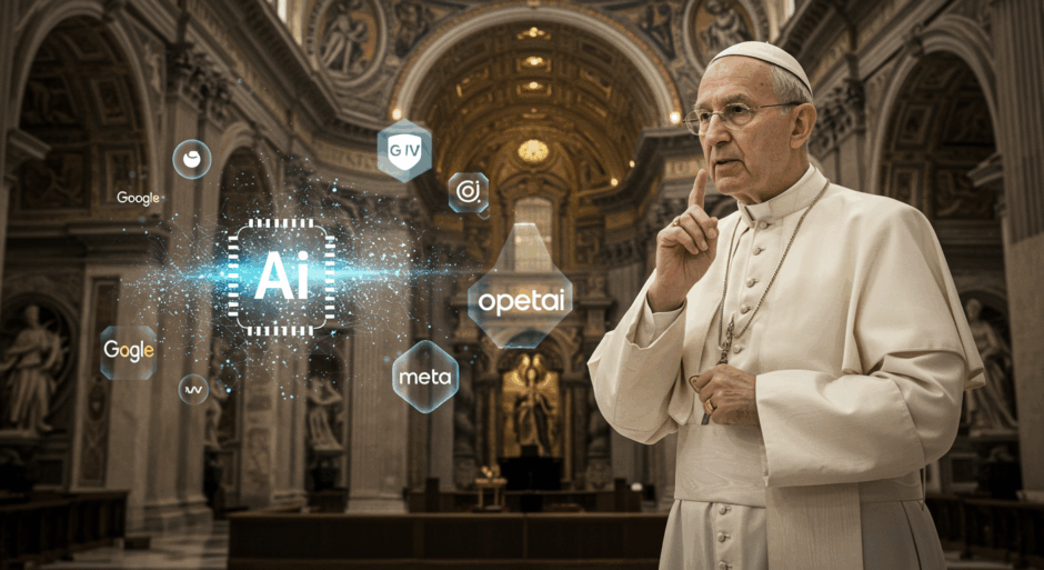 ローマ教皇レオ14世がGoogle・Meta・OpenAI幹部に警告｜「人間の尊厳」配慮求める