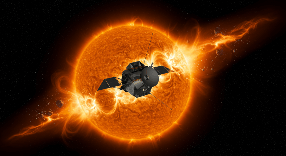 NASA探査機が太陽コロナを史上最高解像度で撮影、CME衝突の瞬間を捉える