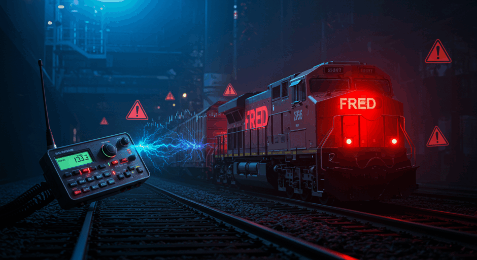 米国鉄道協会（AAR）が認めた致命的欠陥：ソフトウェア無線で列車ブレーキ制御が可能