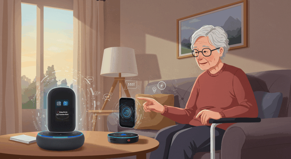  Amazon Alexa・Google Gemini：AIデバイスが高齢者の在宅生活に貢献