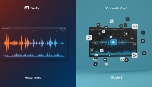 Adobe Firefly音声生成ベータ版リリース　Google Veo 3と価格・機能を比較