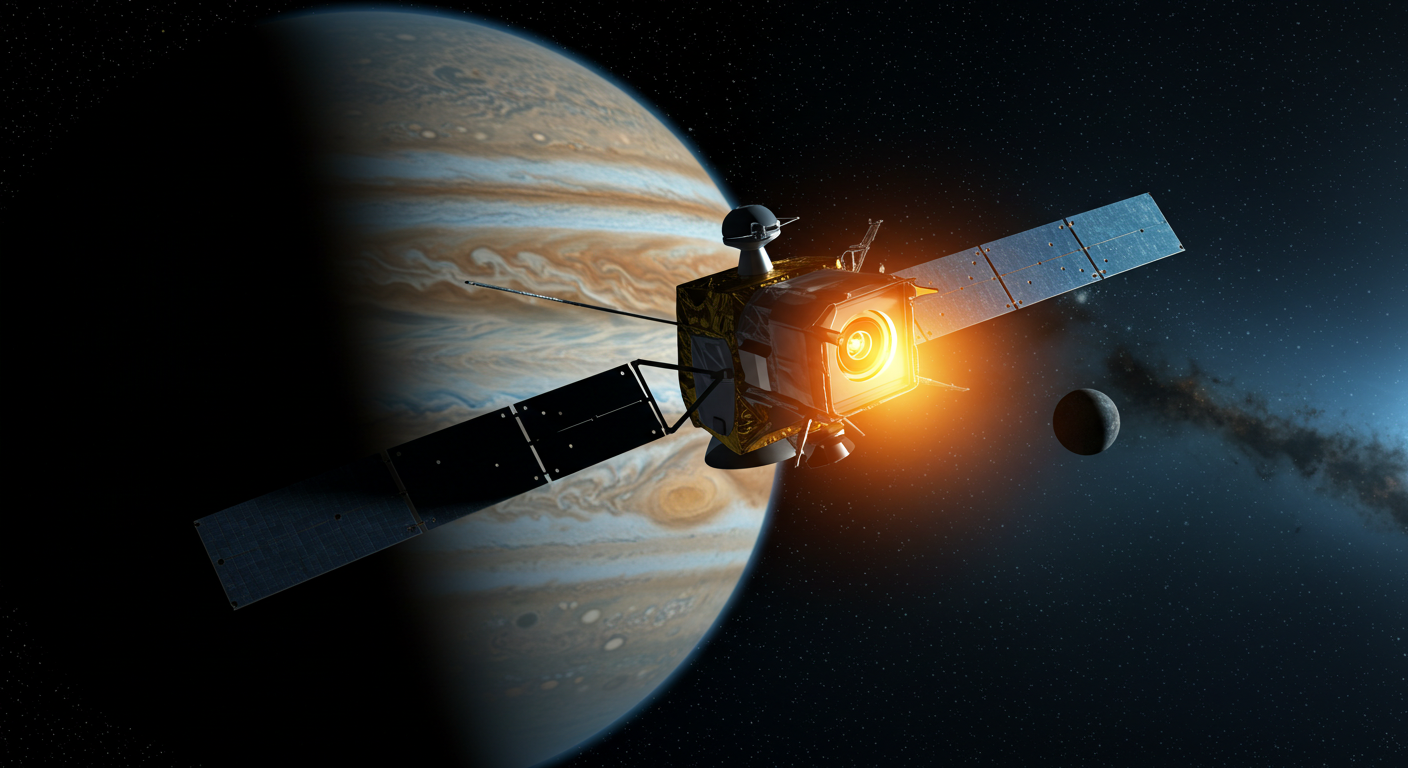 NASA木星探査機カメラを地球から3億7千万マイル離れた宇宙で遠隔修理成功
