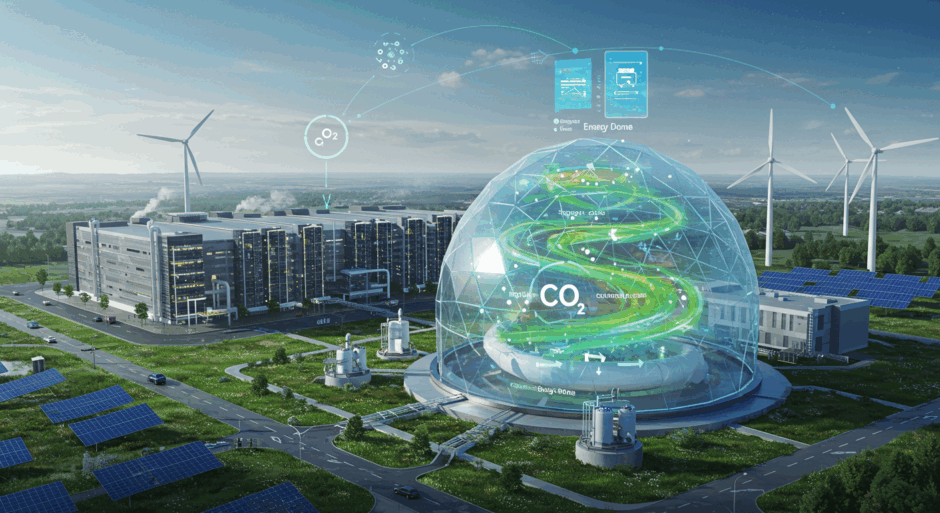 Energy Dome×Google提携発表｜CO2ガス液化技術でLDES市場に革命か