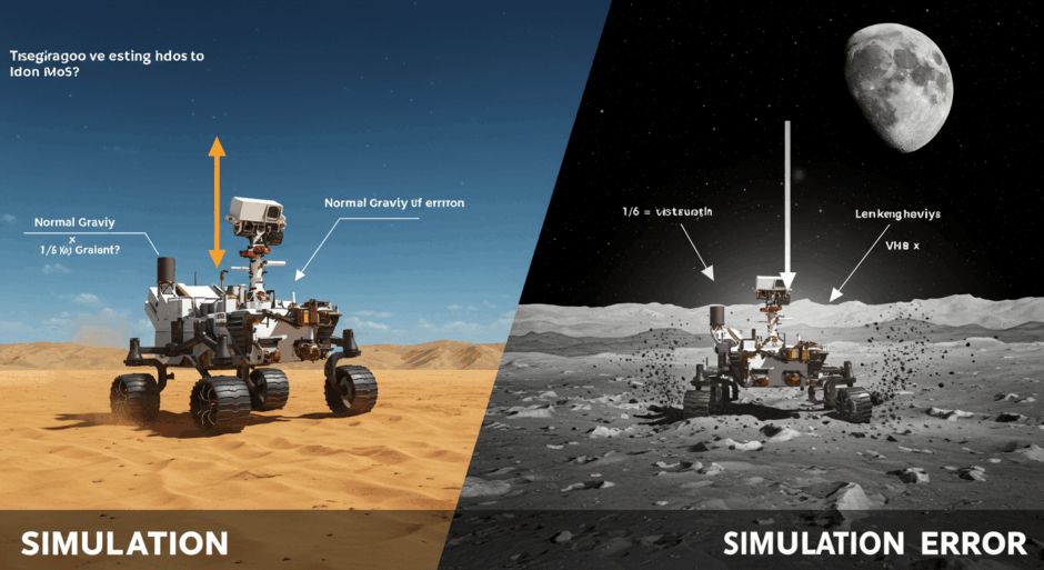 NASA Spirit ローバー事故の真因｜月面重力シミュレーション技術の根本的欠陥が判明