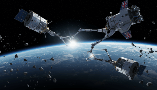 「Active Debris Removal」英国初のスペースデブリ除去衛星ミッション