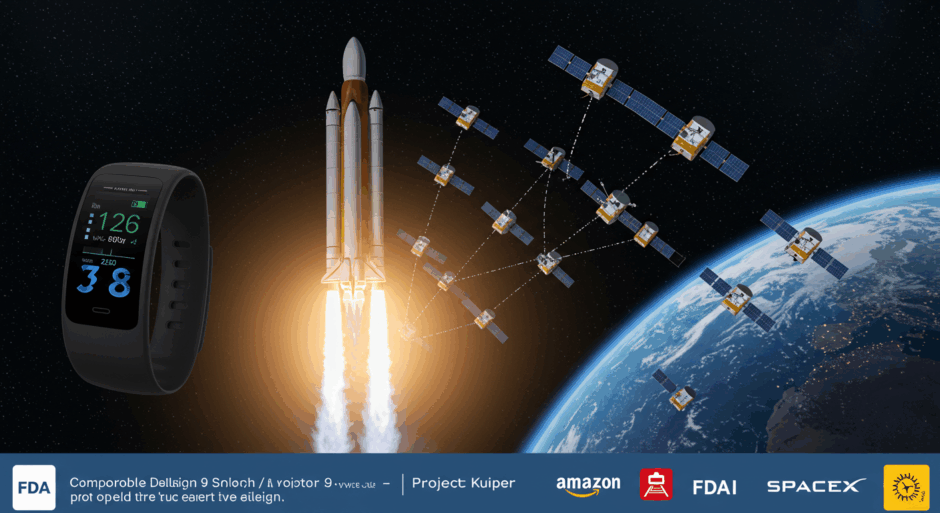 Amazon Project Kuiper衛星24機、SpaceX Falcon 9で軌道投入成功—KF-01ミッションで競合企業協業の新段階