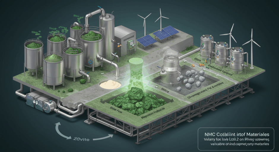 NMCバッテリー材料を廃棄物ゼロで生産、Aspiring Materialsの循環型鉱物抽出技術