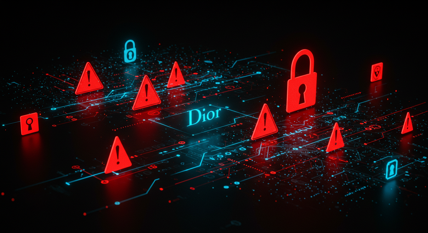 Dior顧客データ流出、ShinyHuntersが2万件超を窃取