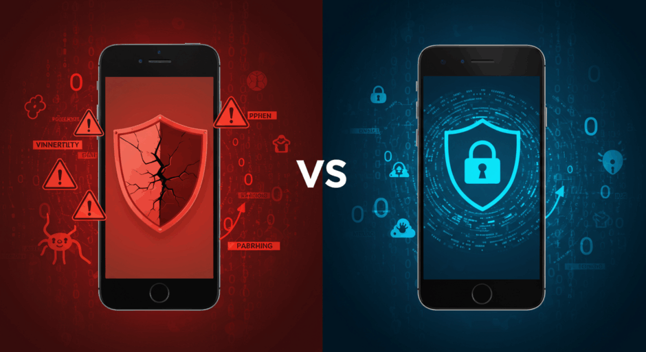 iPhone vs Android セキュリティ比較：Malwarebytesが明かすiPhoneユーザーの高リスク行動