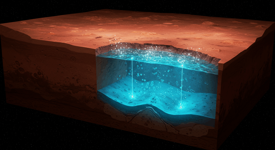 放射線分解が支える火星・氷衛星の生命圏　NYUAD発表でゴルディロックス神話が転換