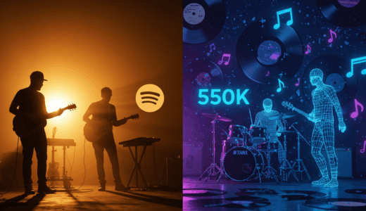 AI生成ロックバンド「The Velvet Sundown」がSpotifyで大ブレイク