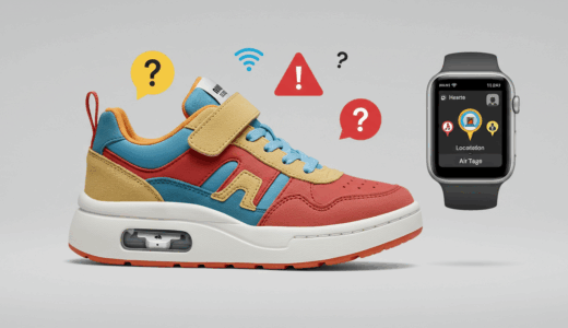 「Find My Skechers」の落とし穴｜AirTagが子供の見守りに向かない技術的理由