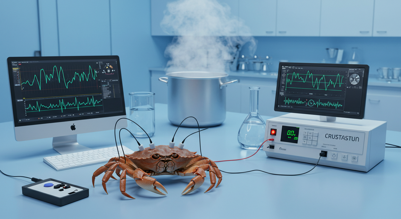 カニ・ロブスターが痛みを感じる!?甲殻類痛覚研究が食品業界に与える衝撃｜生茹で禁止の動き