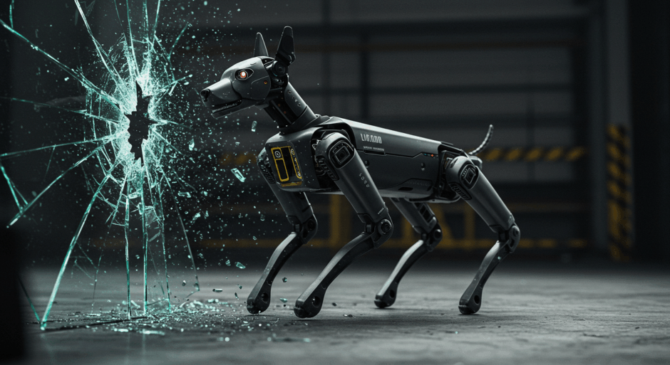 Unitree A2｜時速18kmで走るロボット犬、100kg積載でガラス突破の衝撃映像公開