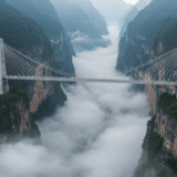世界最高の橋「華江大峡谷橋」が2025年開通｜エッフェル塔2倍、山を切り裂いた中国の挑戦