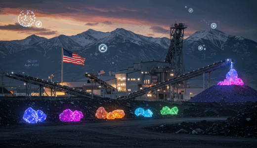 Ramaco Resources、70年ぶりの米国新レアアース鉱山を開設｜中国依存脱却へ