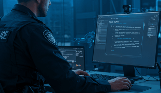 Axon Draft One：警察報告書をAIが作成、時間短縮や透明性に疑問