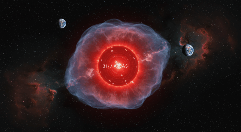 ジェームズ・ウェッブ望遠鏡が捉えた星間天体3I/ATLAS　異常なCO2放出で科学者困惑