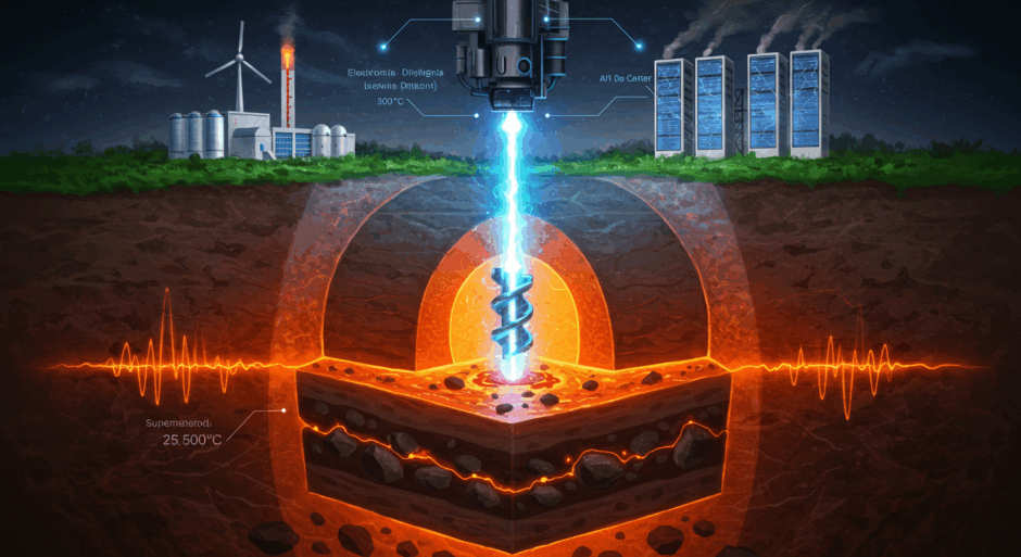 Quaise Energy、ミリ波掘削でスーパーホット地熱エネルギー実現へ｜AI時代の電力需要に革新的解決策