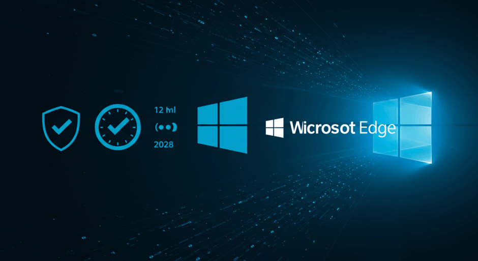 Microsoft Edge、Windows 10サポートを2028年まで延長 - ESU不要で無料アップデート継続