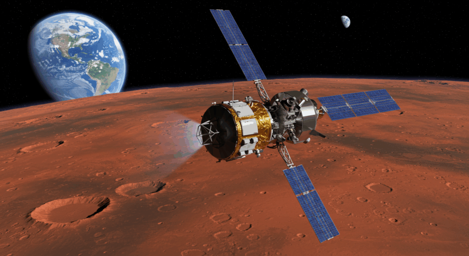 Blue Originの火星通信軌道船MTOが切り拓く2028年火星通信革命