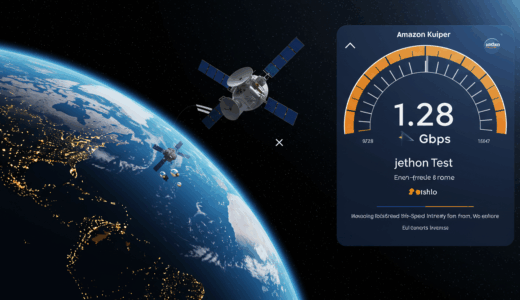 Amazon Kuiper、1.28Gbps衛星インターネット実証でStarlink追撃へ