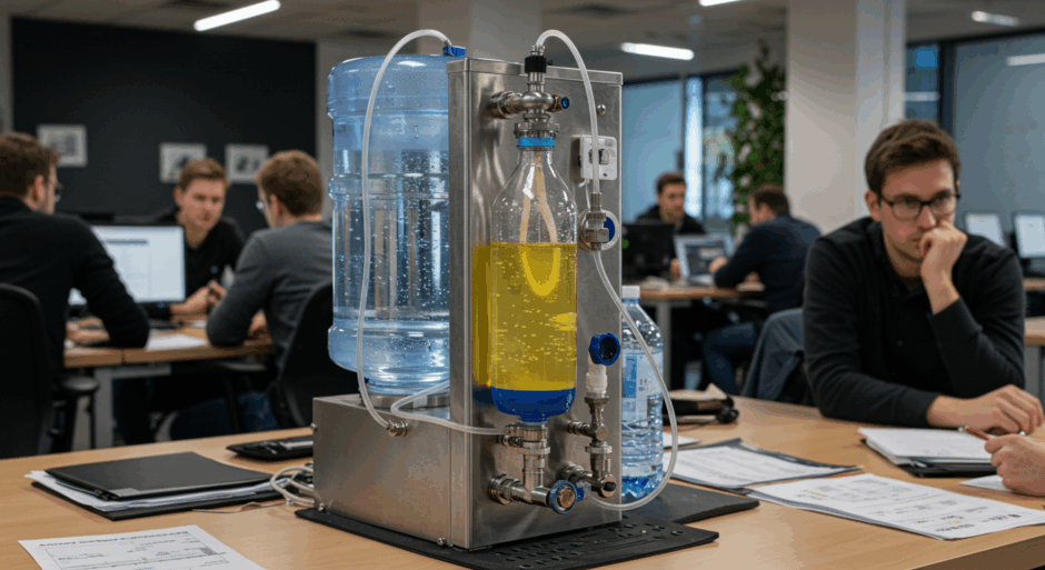 ISP開発者がウォータークーラーを改造、偶然醸造装置に｜オーバーガバナンスが生んだ珍事件